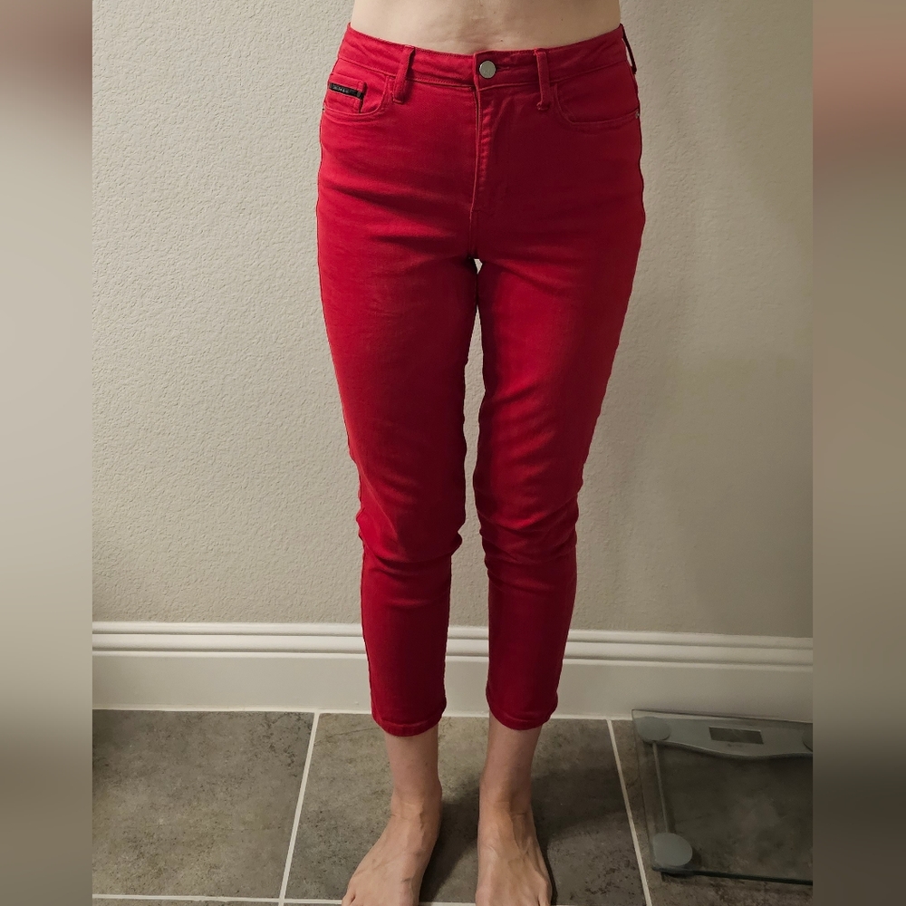 Calvin Klein High Rise Ankle Skinny Jeans